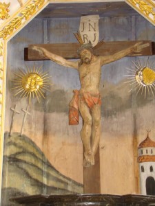 krzyż w kaplicy, fot. M. Fluder